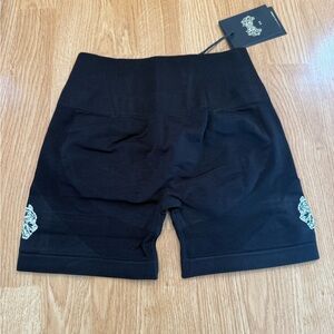 Darc Sport Wolves Forever Everson Seamless Training Shorts Black Small NWT